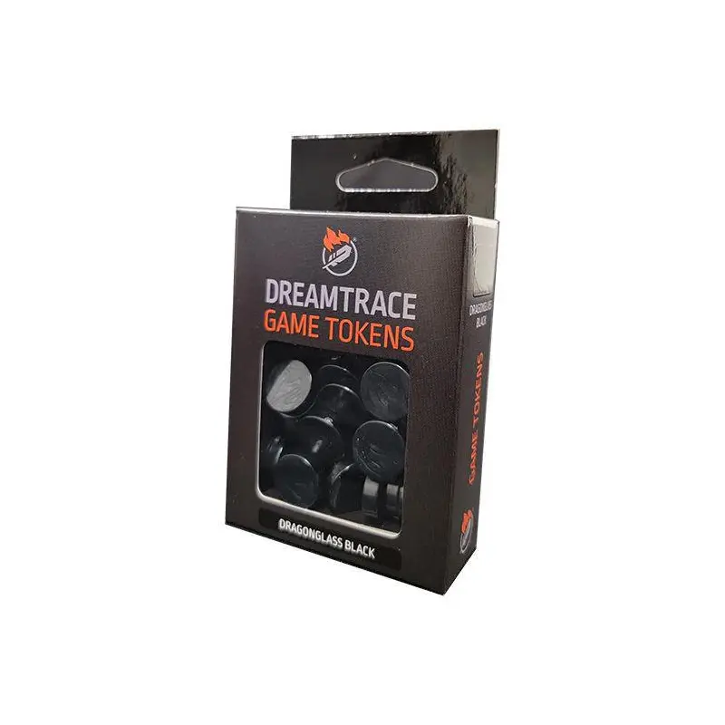 DreamTrace Gaming Tokens: Dragonglass Black