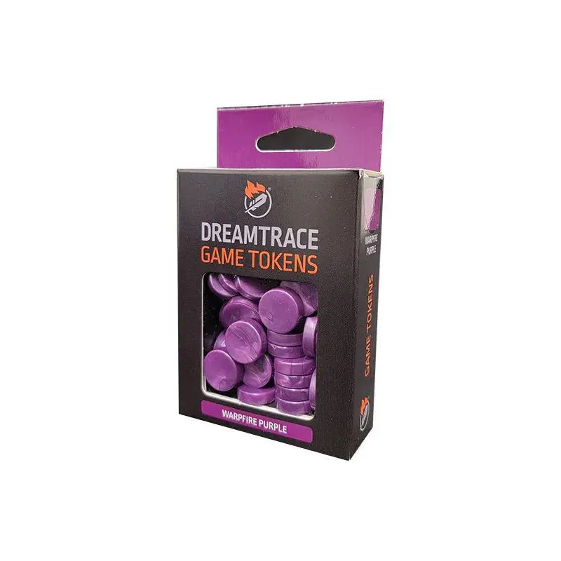 DreamTrace Gaming Tokens: Warpfire Purple