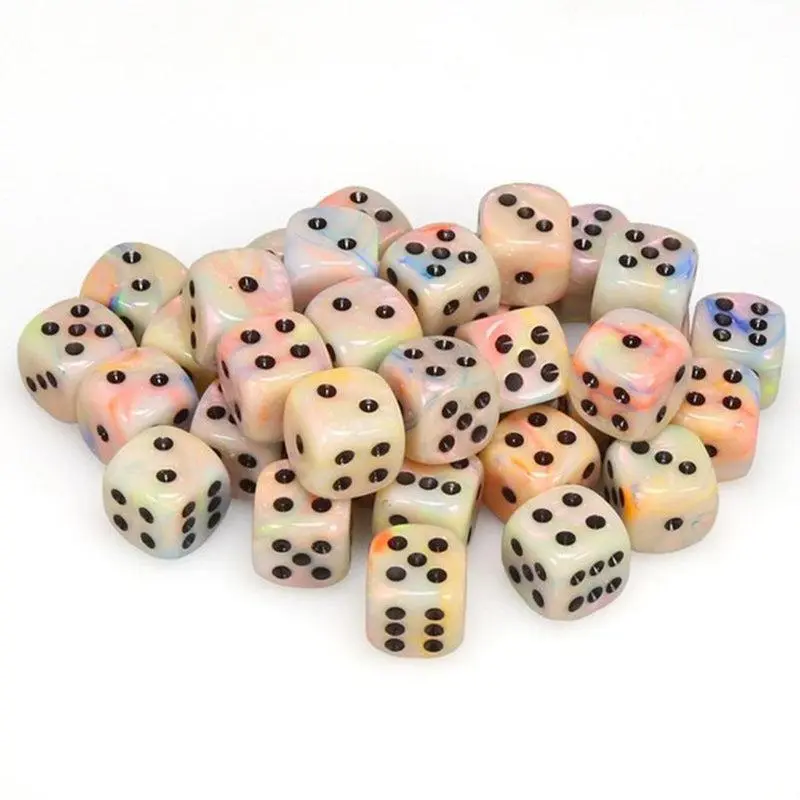 Festive Vibrant/brown (12mm D6 Dice Set)