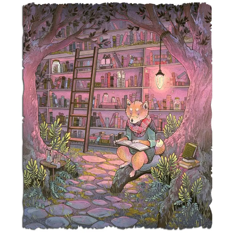 Artifact Wooden Puzzles - The Bookkeeper