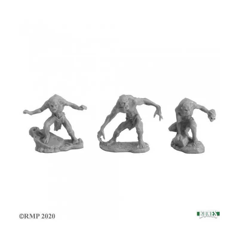 Ghouls (2) and Ghast