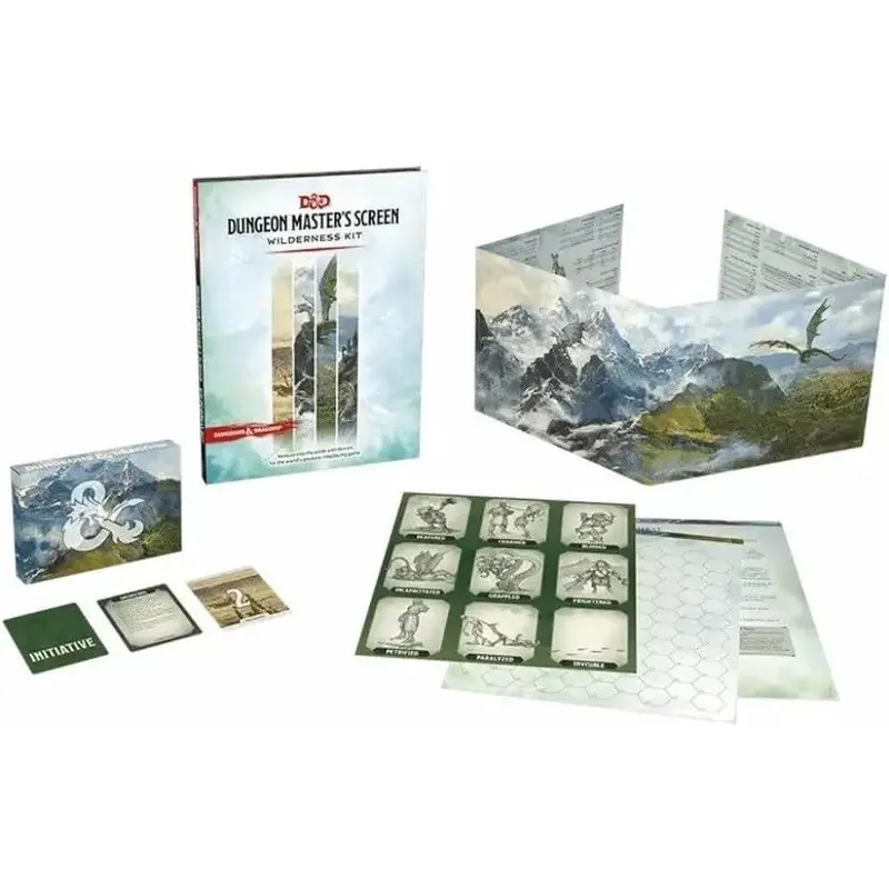 D&D: Dungeon Master's Screen & Wilderness Kit
