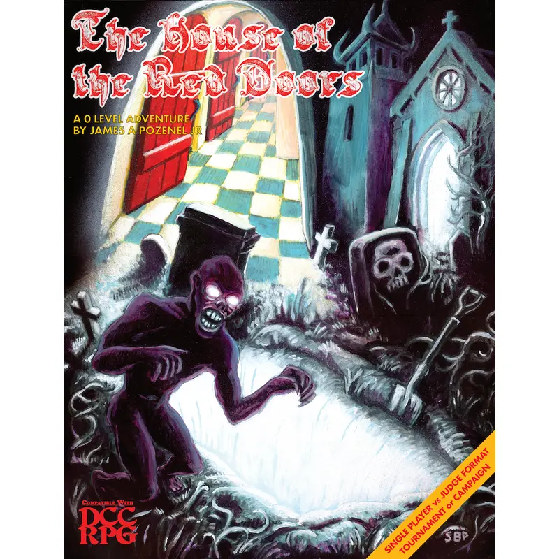 The House of the Red Doors (DCC RPG)