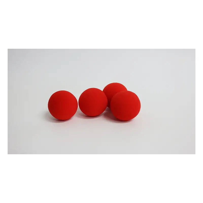 1.5 inch PRO Sponge Ball (Red) Bag of 4 (Magic Trick)