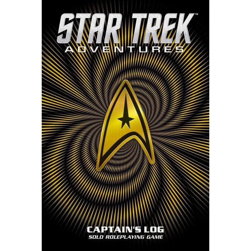Star Trek Adventures: Captain's Log (The Original Series Cover)