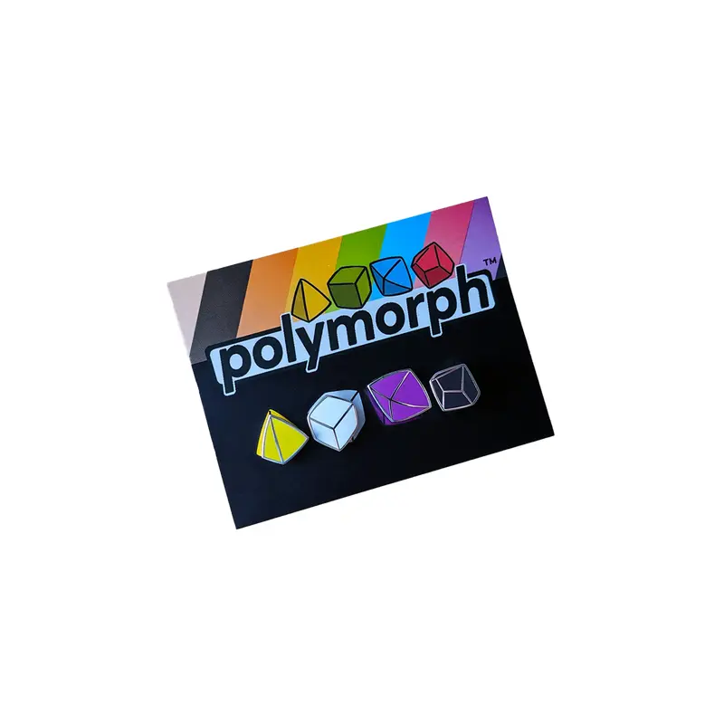 Polymorph Pin Set - Nonbinary Flag Colors