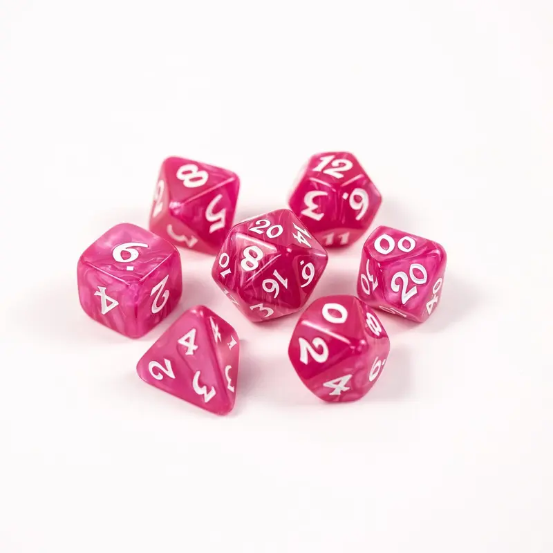 Elessia Essentials Pink (7-Die RPG Set)