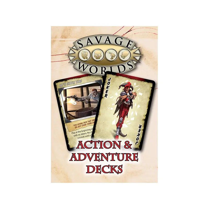 Savage Worlds Action & Adventure Decks