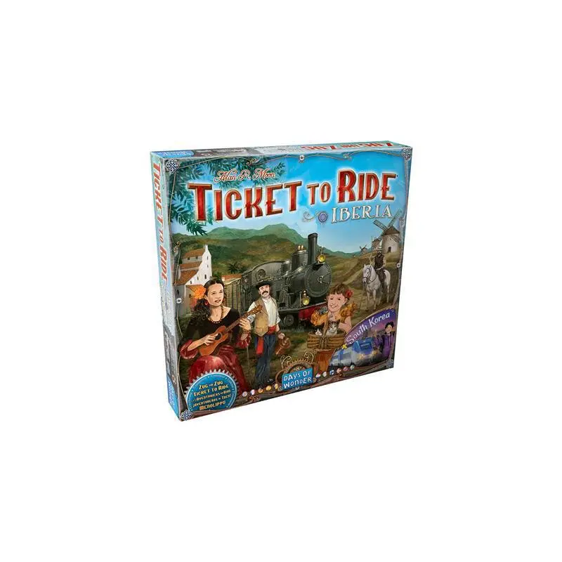 Ticket to Ride Map Collection 8: Iberia & South Korea