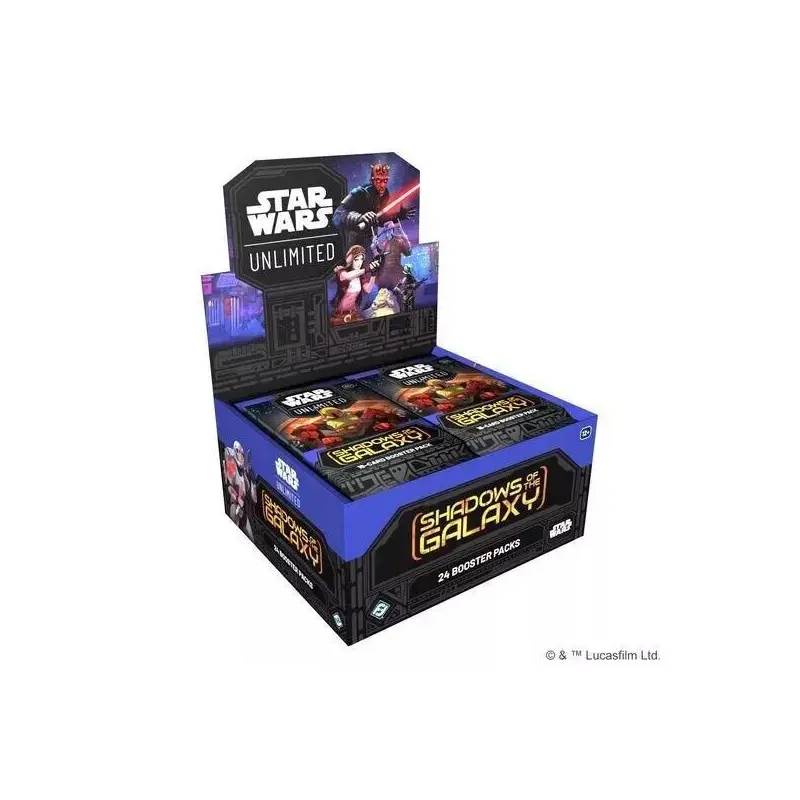 Star Wars Unlimited: Shadows of the Galaxy Booster Box