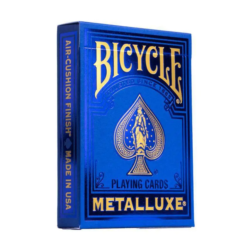 Bicycle Metalluxe Blue Playing Cards