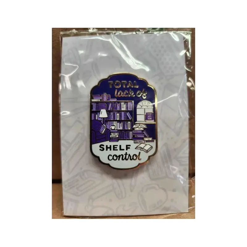 Total Lack of Shelf Control - Romancelandia Pins (B2)