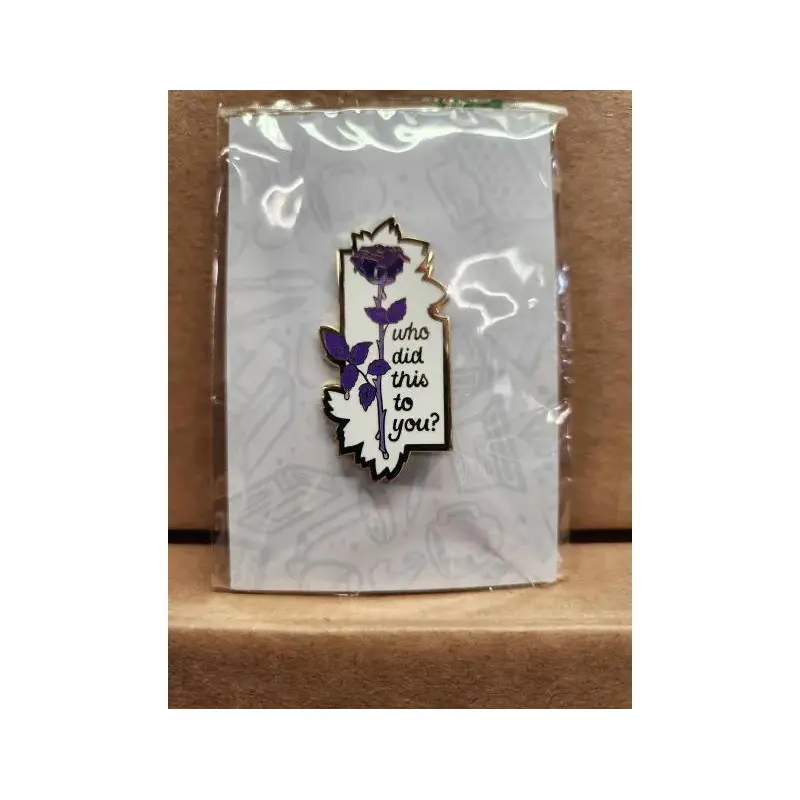 Who Did This To You - Romancelandia Pins (F2)