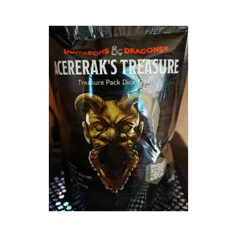 Acererak's Treasure Mystery Dice Pack: Crystal Edition