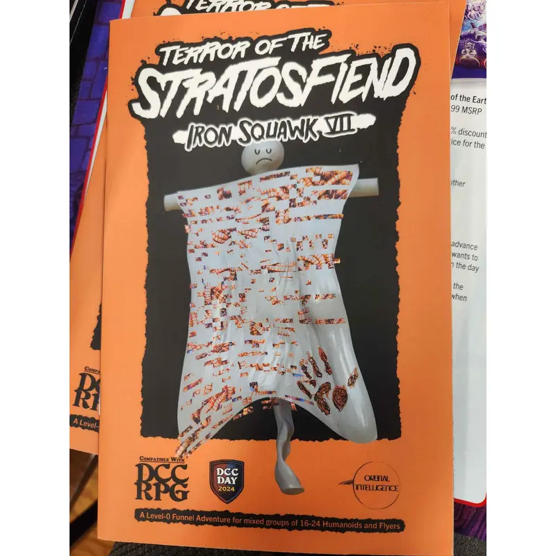 Dungeon Crawl Classics: Terror of the Stratos Fiend Iron Squawk VII (DCC RPG)