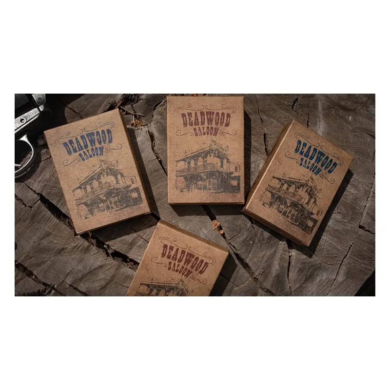 Deadwood (Marked) Red Playing Cards
