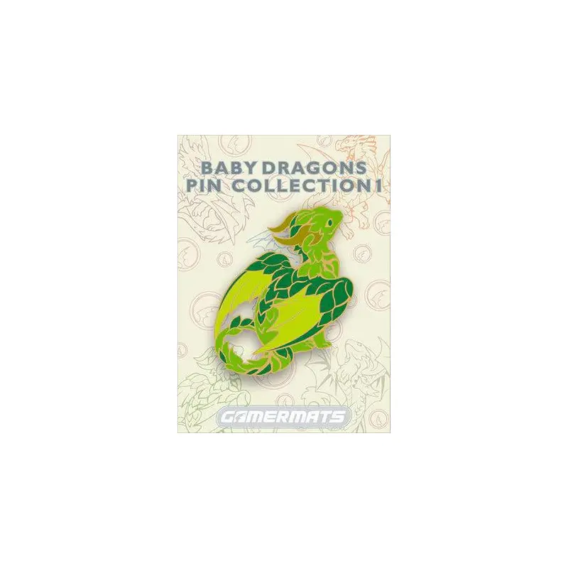 Baby Green Dragon Pin (B6)