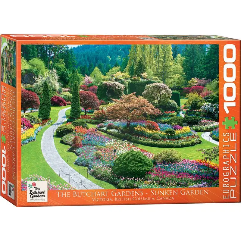 The Butchart Gardens: Sunken Garden (Eurographics 1000pc)