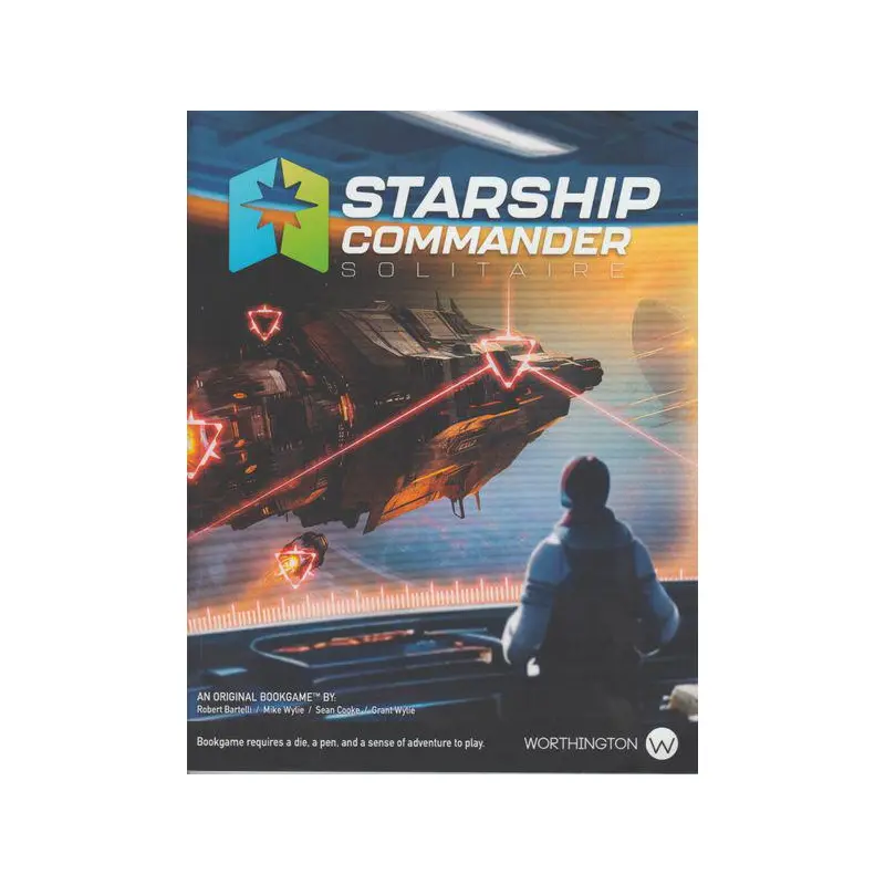 Starship Commander Solitaire Bookgame