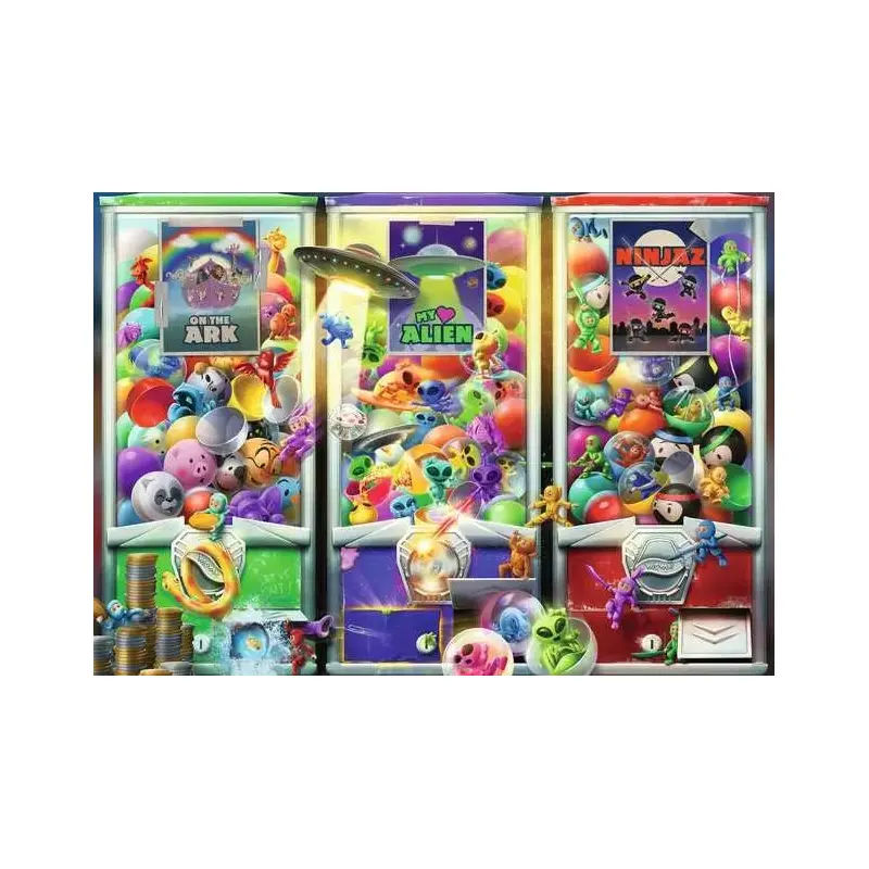 Animals, Aliens, and Ninjas (Ravensburger 1000pc)