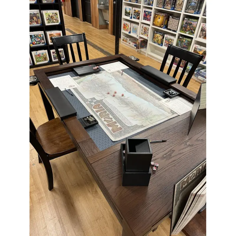 Pangea Gaming Table (3' x 5') - Dark Walnut