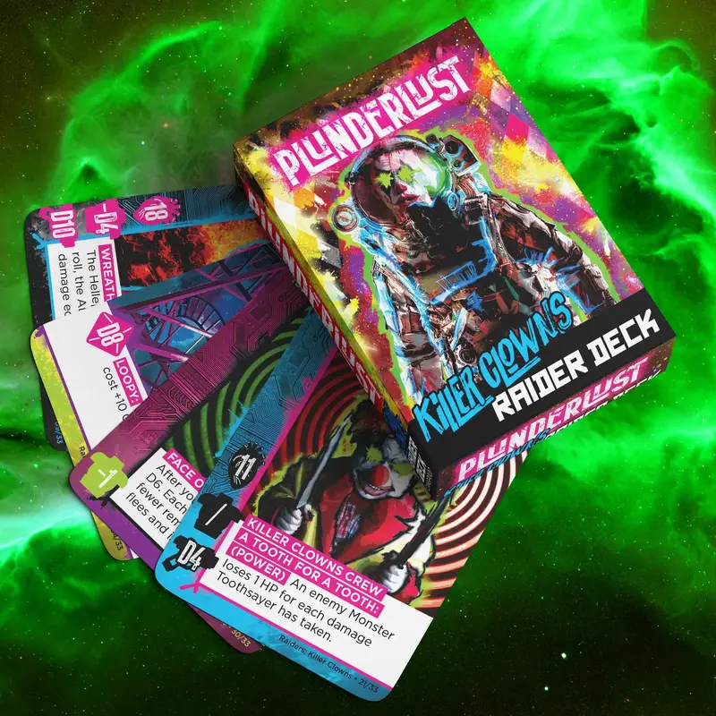 Plunderlust: Killer Clowns Deck