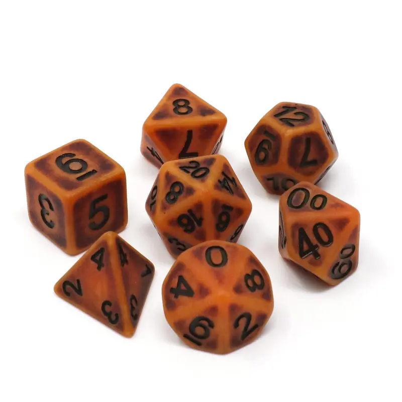 Pumpkin Ancient (7-Die RPG Set)