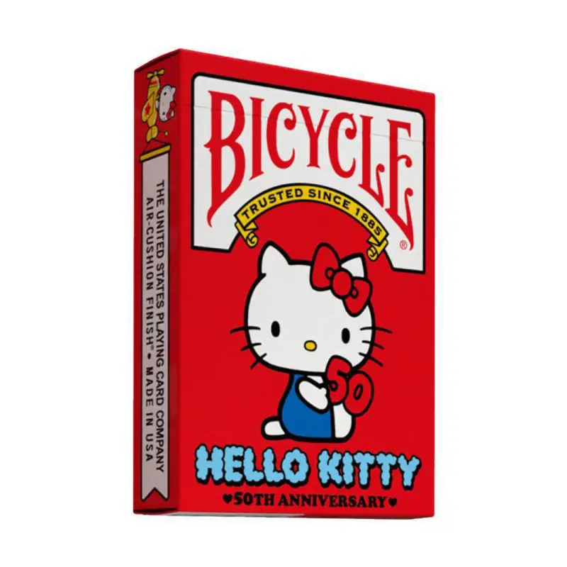 Hello Kitty 50th Anniversary Bicycle Playing Cards