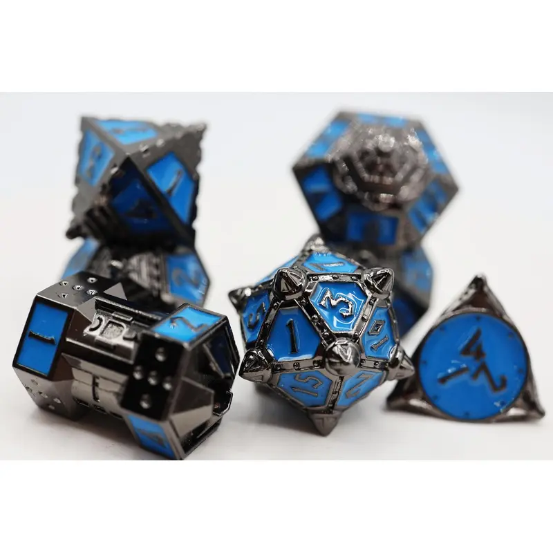 Dice 51: Kepler-452b (Metal 7-Die RPG Set)