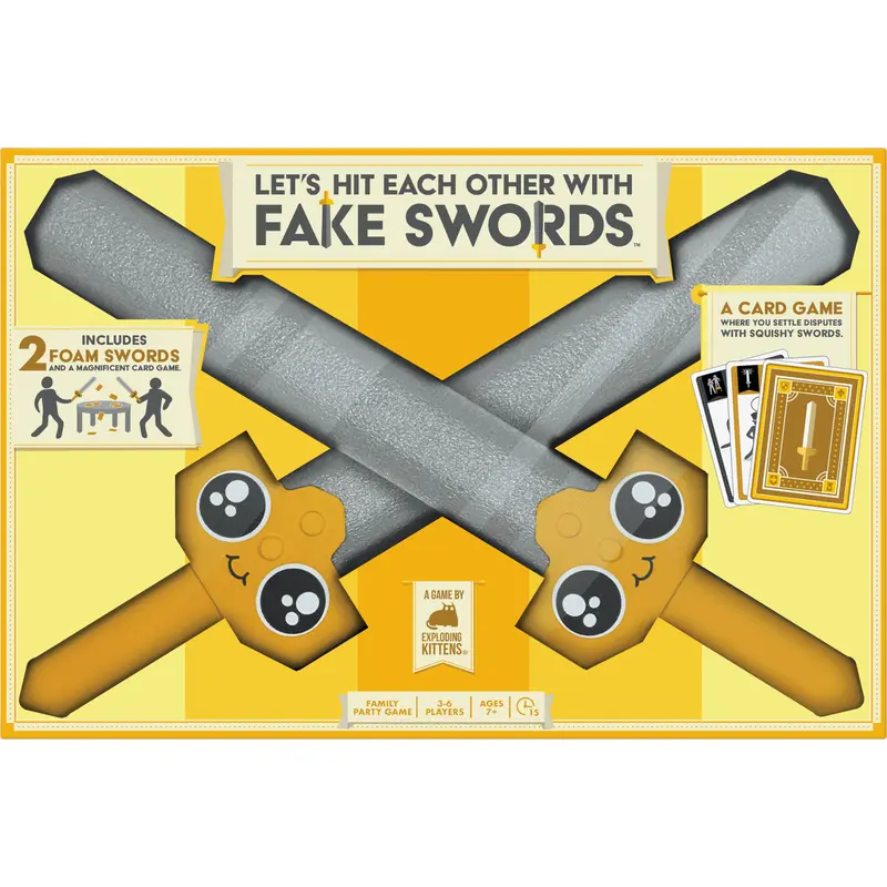 Let's Hit Each Other With Fake Swords