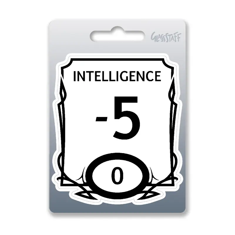 Intelligence Stat Block Sticker