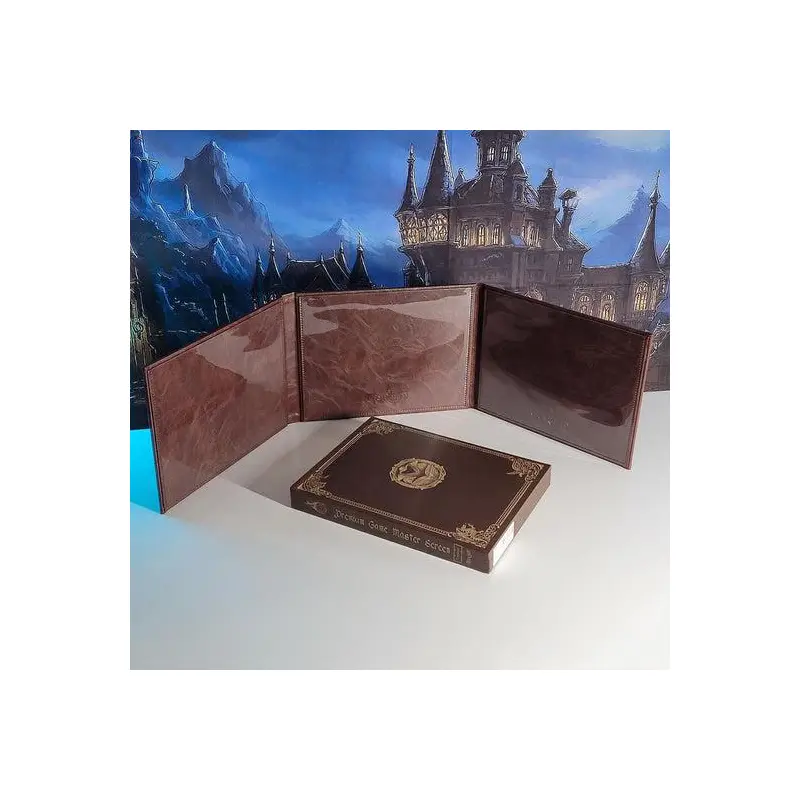 Premium Game Master Screen (Landscape Brown)