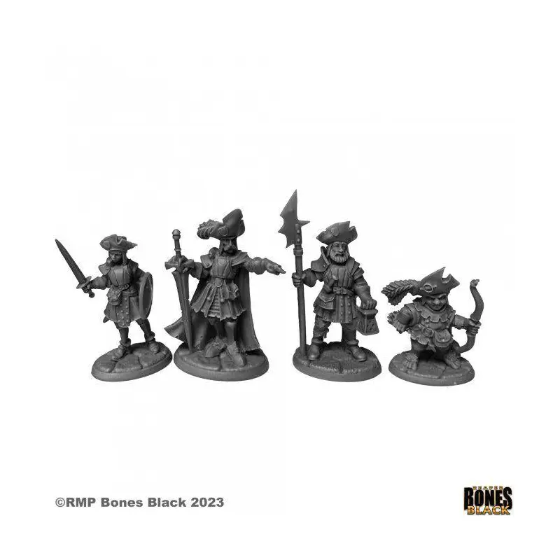 Reaper Bones Black: Barrowgate Town Watch (44200)