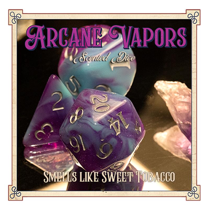Scented Adventure Dice - Arcane Vapors