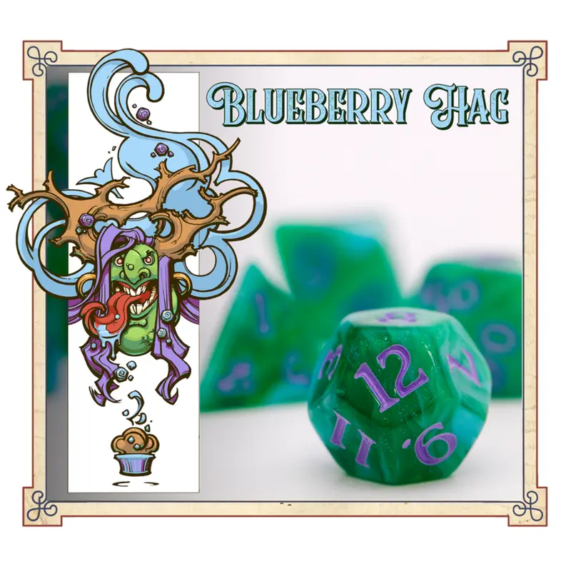 Scented Adventure Dice - Blueberry Hag