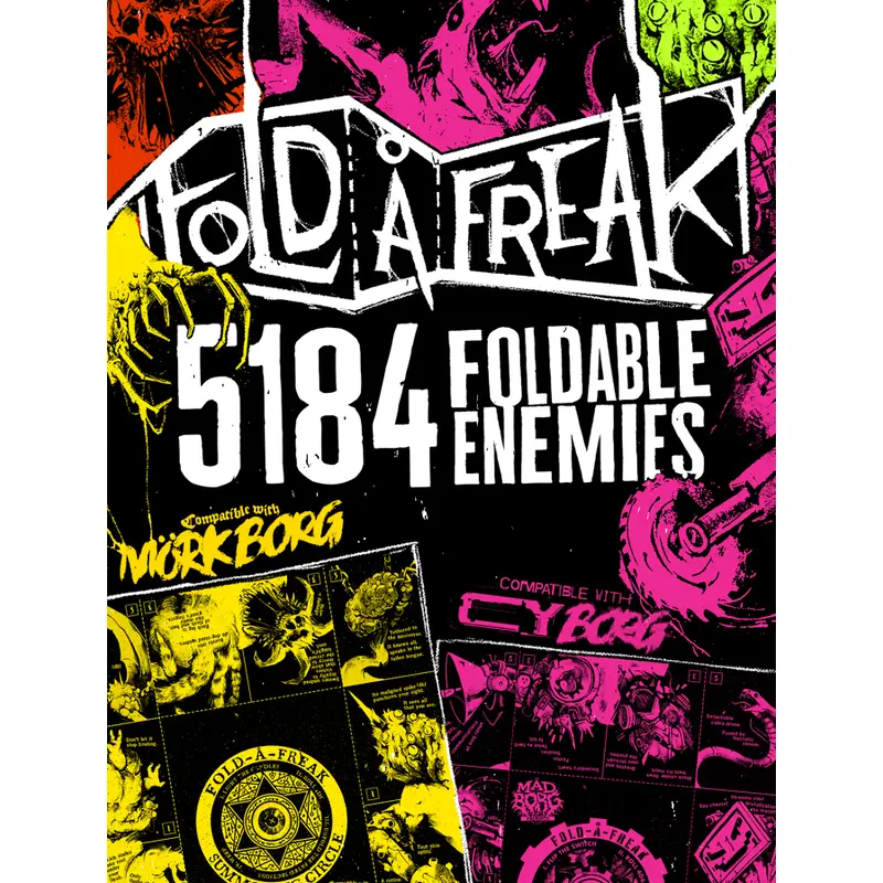 Fold-A-Freak for Mrk Borg (Mork Borg)