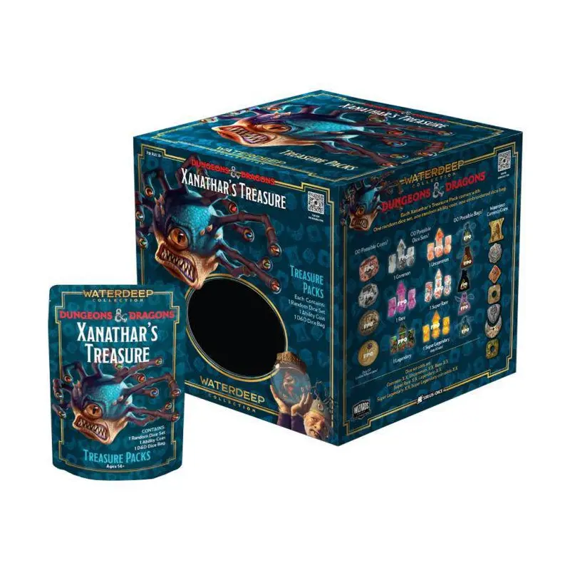Xanathar's Treasure: Waterdeep Collection Mystery Dice Pack