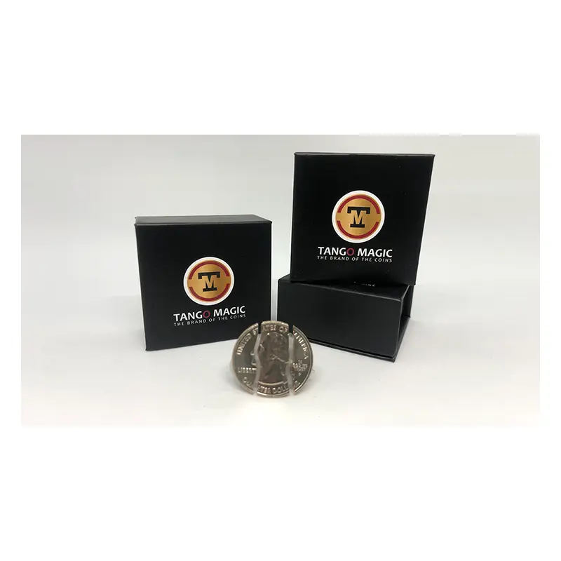 Folding Coin Half Dollar (D0021) (Traditional) by Tango Magic