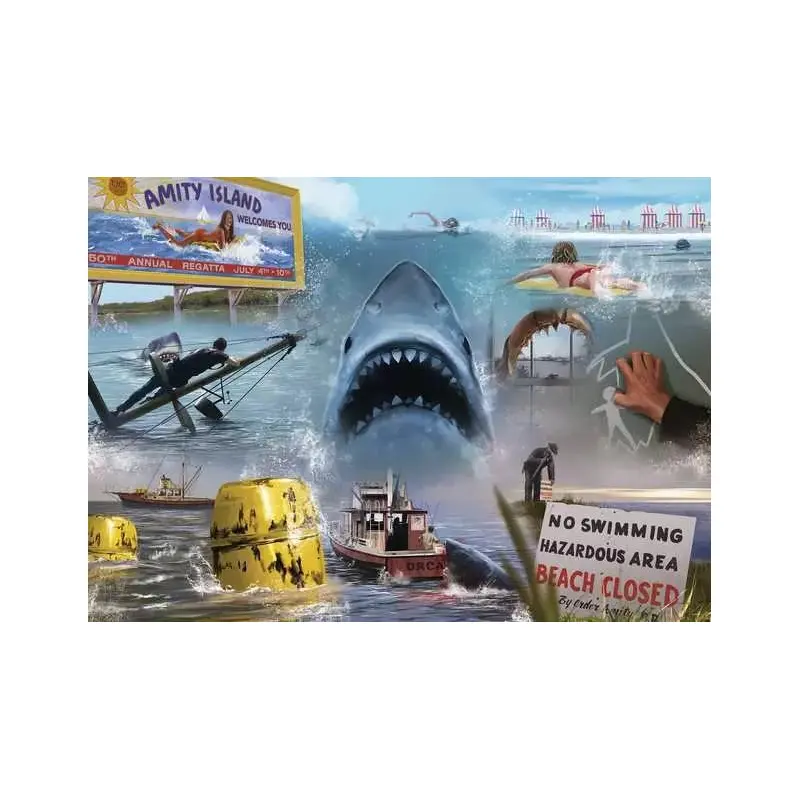 Universal Vault: Jaws (Ravensburger 1000pc)