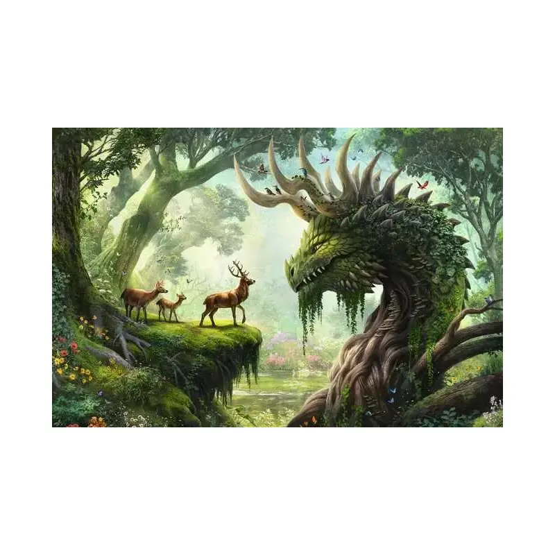 The Forest Dragon Awakes (Ravensburger 3000pc)