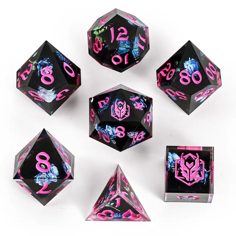 Captured Magic: Vintage Handbag (Resin 7-Die RPG Set)