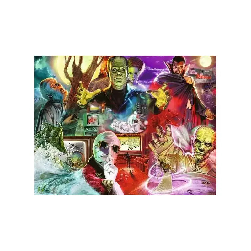 Universal Monsters (Ravensburger 2000pc)
