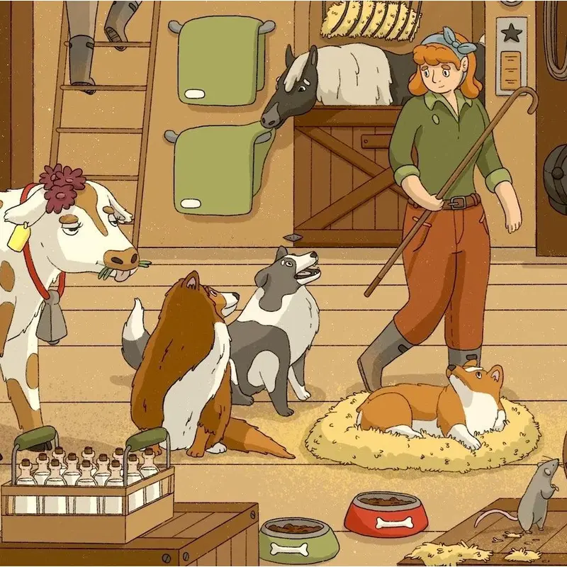 Artifact Wooden Puzzles - Louise Kruse The Barn