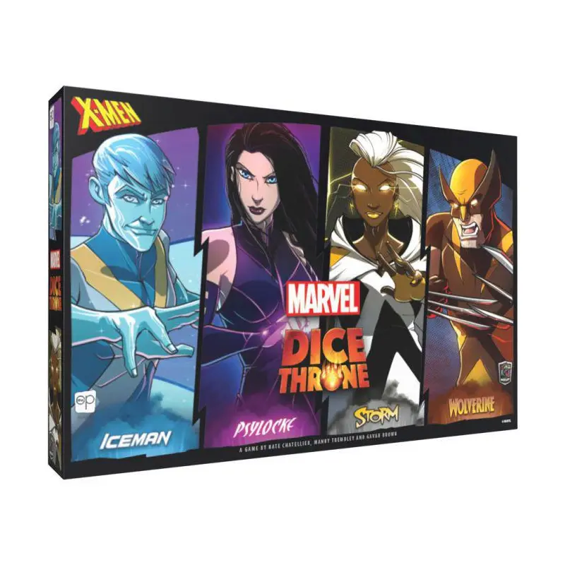 Dice Throne: Marvel: X-Men Box 1 (Wolverine, Iceman, Psylocke, Storm)