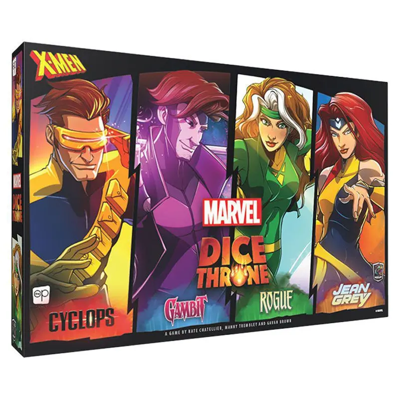 Dice Throne: Marvel: X-Men Box 2 (Cyclops, Gambit, Rogue, Jean Grey)