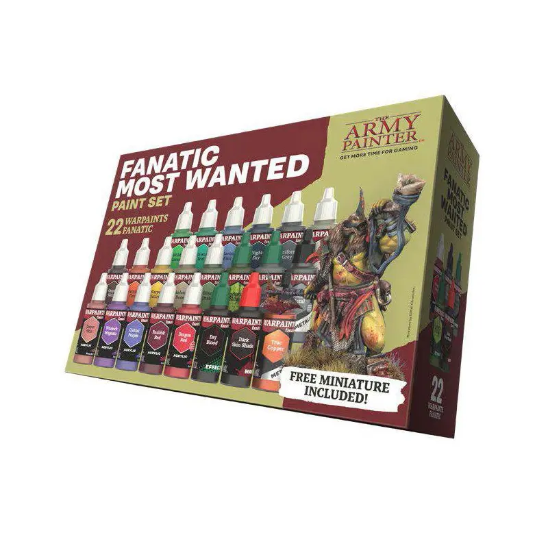 Army Painter Fanatic Most Wanted Paint Set