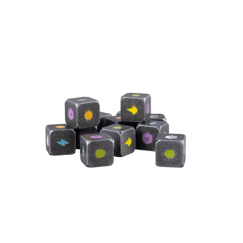 Moonrollers Metal Dice