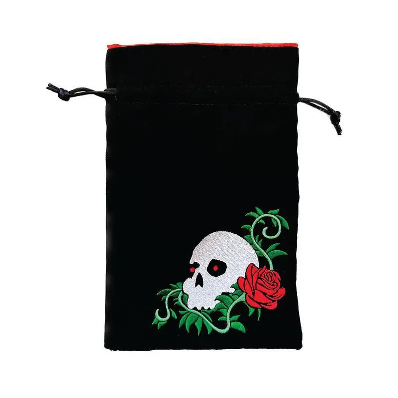 Dice Bag (Skull & Rose)