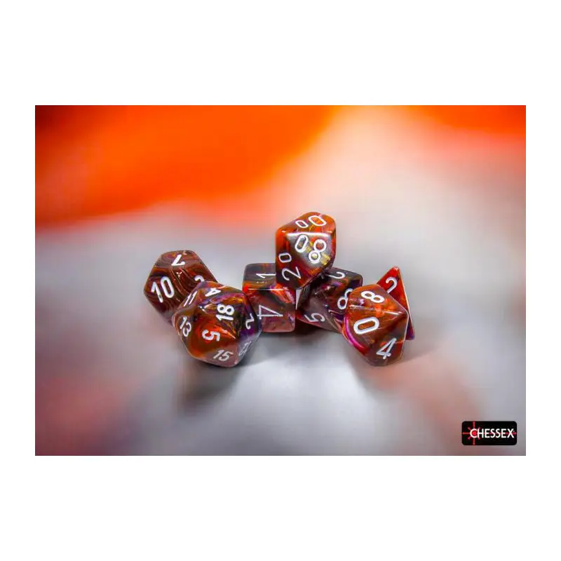 Festive Symphony/white (7-Die RPG Set)