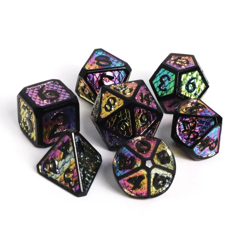 Wildfyre (Metal 7-Die RPG Set)